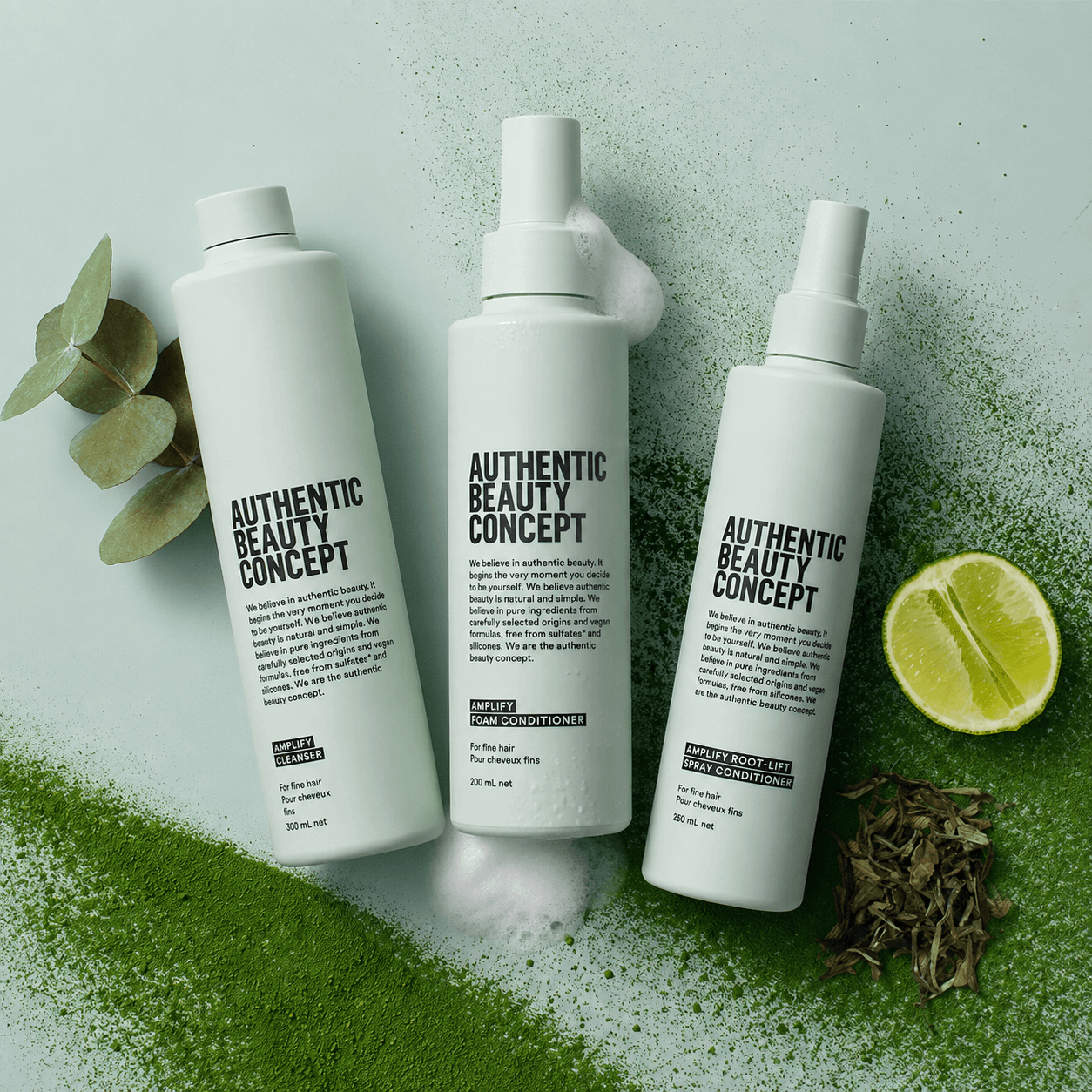 Ontdek de vernieuwde Amplify lijn van Authentic Beauty Concept 💚