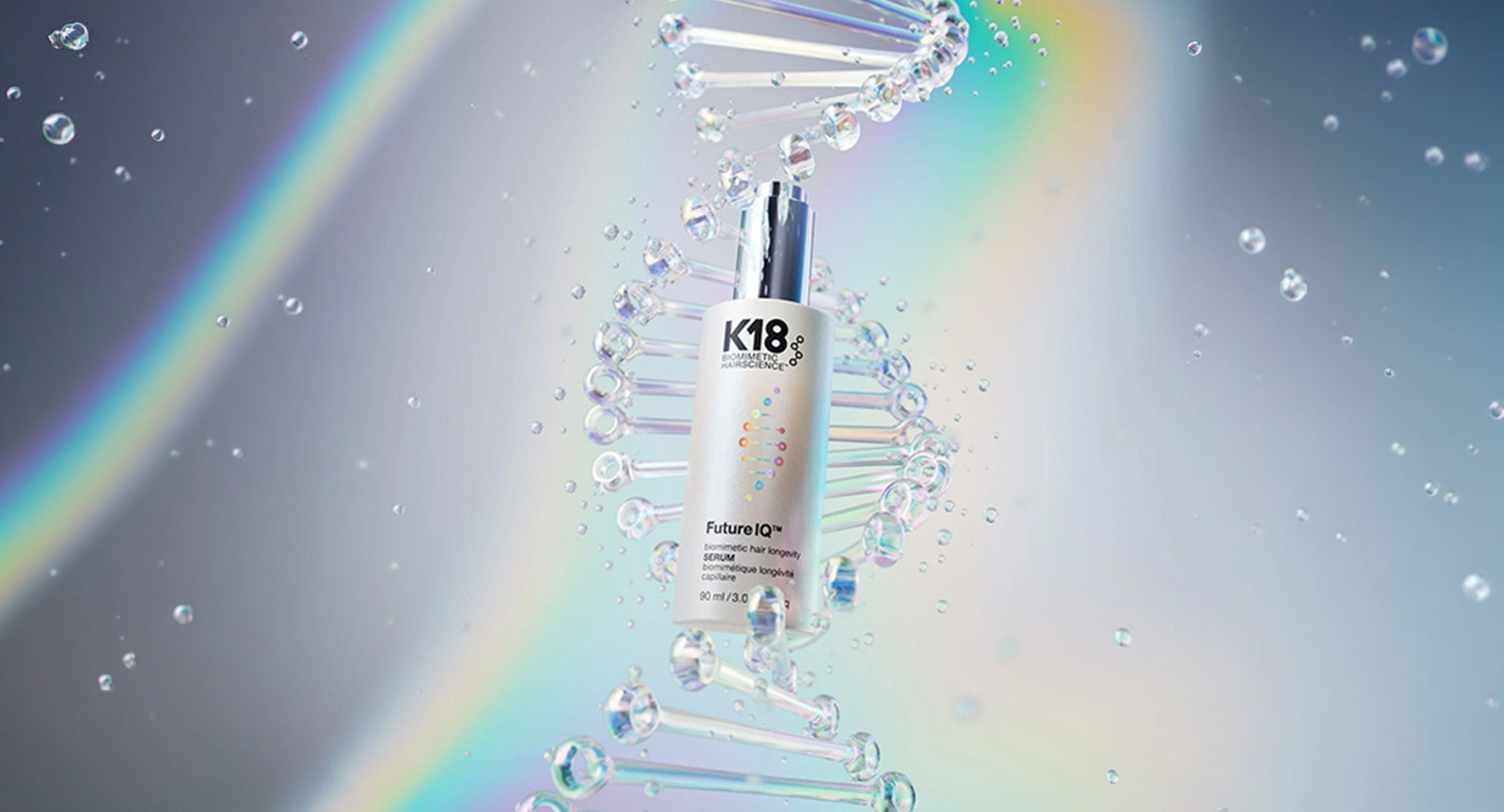 K18 FutureIQ™: het nieuwe serum voor voller haar en minder grijze haren