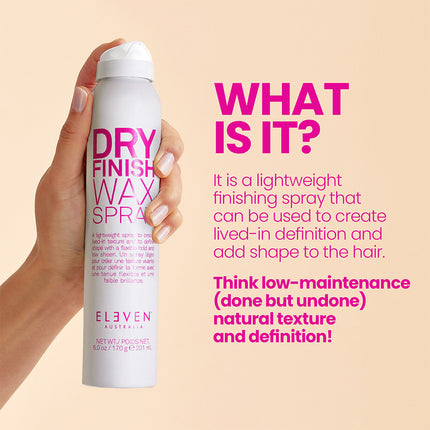 Cire en spray de finition sèche