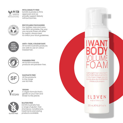 I Want Body Volume Foam
