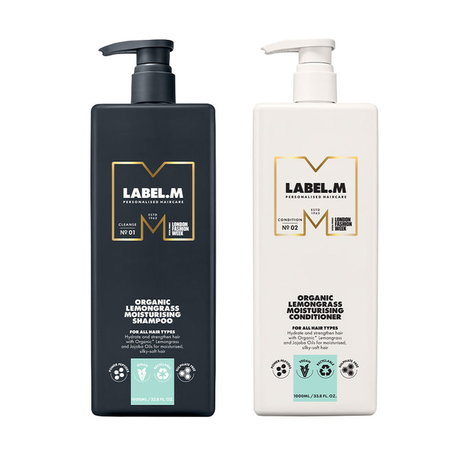 Label.M Organic Lemongrass Moisturising Jumbo Set