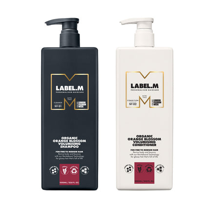Label.M Organic Orange Blossom Volumising Jumbo Set
