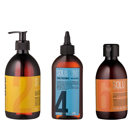 IdHAIR Solutions – Droge Hoofdhuid Trio