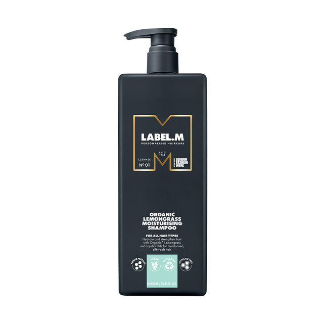 Organic Lemongrass Moisturising Shampoo
